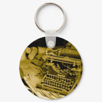 typewriter keychain
