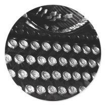 Typewriter keys sticker