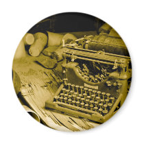 typewriter magnet