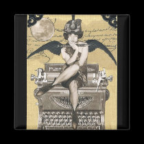 Typewriter Muse Magnet