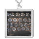 Typewriter Necklace