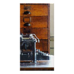 Typewriter Picture Card