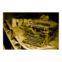 typewriter poster posters
