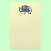 Typewriter Stationary stationery