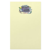 Typewriter Stationary Stationery