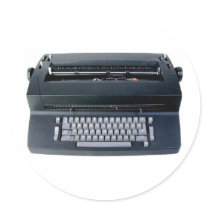 typewriter stickers