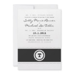 Typewriter Wedding Invitation