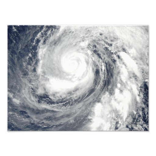 Typhoon Phanfone 2 Photographic Print