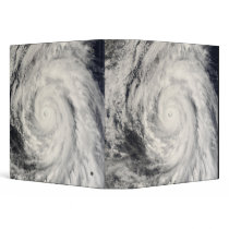 Typhoon Rammasun in the Philippine Sea Vinyl Binder