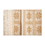 Typical azorean blanket gallery wrap canvas