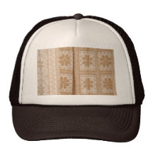 Typical azorean blanket trucker hat