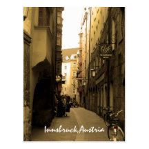 Typical European Alley Post Card