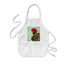 Typical Rooster of Barcelos Apron