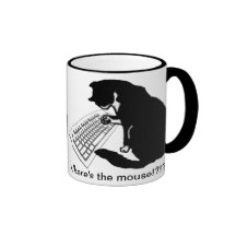 Typing Cat Mug