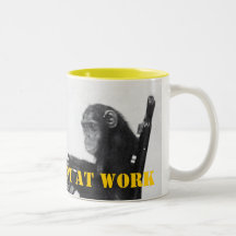Typing Monkey Mug