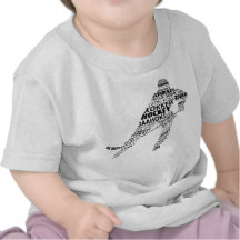Typographic Ice Hockey Languages Tee