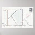 Typographic Metro Map posters