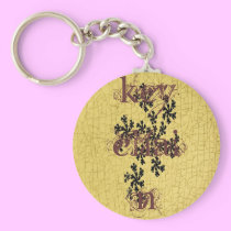 typography :My Key chain keychains