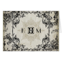 Typography Style Engravers Fonts Swirl Flourishes Greeting Cards