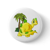 Tyrannian yellow Chomby gazing buttons by neopets Tyrannian yellow Chomby gazing buttons
