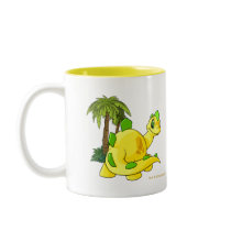 Tyrannian yellow Chomby gazing mugs by neopets Tyrannian yellow Chomby gazing mugs