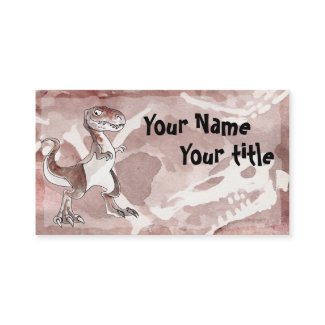 Tyrannosaurus Rex Business Card profilecard