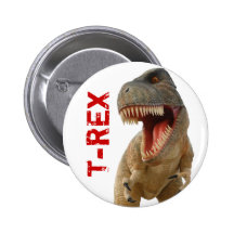 Tyrannosaurus Rex Buttons