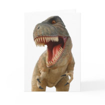 Tyrannosaurus Rex Card