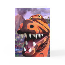 Tyrannosaurus Rex Greeting Card by Swazzle Tyrannosaurus Rex Greeting Card