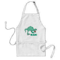 Tyrannosaurus Rex Rar! aprons by alternateworlds Tyrannosaurus Rex Rar! aprons