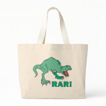 Tyrannosaurus Rex Rar! bags by alternateworlds Tyrannosaurus Rex Rar! bags
