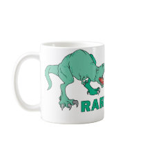 Tyrannosaurus Rex Rar! mugs by alternateworlds Tyrannosaurus Rex Rar! mugs