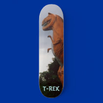 Tyrannosaurus Rex T-Rex Dinosaur skateboard deck by ScenicEarthStudios Tyrannosaurus Rex T-Rex Dinosaur skateboard deck