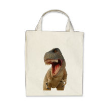 Tyrannosaurus Rex Tote Bags