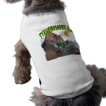 Tyrannosurus Rex Doggie T Shirt