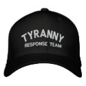 Tyranny Response Team Embroidered Hat embroidered hats