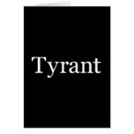 Tyrant cards