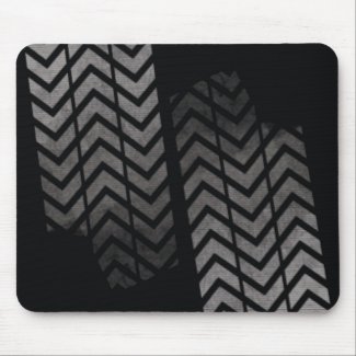 Tyre mark mousepad