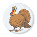 Tyrell Turkey magnets by BisforBirds Tyrell Turkey magnets
