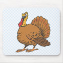 Tyrell Turkey mousepads by BisforBirds Tyrell Turkey mousepads