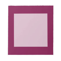 Tyrian fuchsia notepad