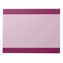 Tyrian fuchsia notepad
