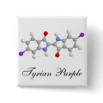 Tyrian purple buttons by Nushka Tyrian purple buttons