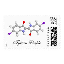Tyrian purple postage by Nushka Tyrian purple postage
