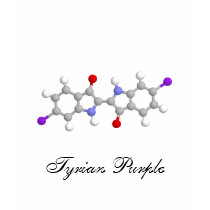 Tyrian purple t-shirts by Nushka Tyrian purple t-shirts