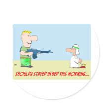 tyrmay iraq war arab bed morning stickers