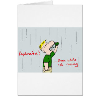tyrmay marine corps hydrate while raining card