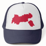 Tyrol map Austria hats
