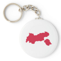 Tyrol map Austria Key Chains