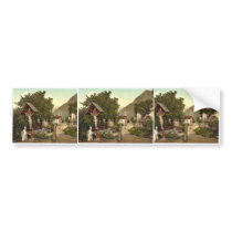 Tyrol Village ("Village with crucifix"), Tyrol, Au Bumper Sticker